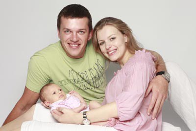 Сергей Рутенко с семьей